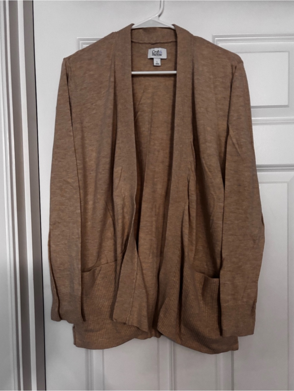 Croft & Barrow Open Front Sweater